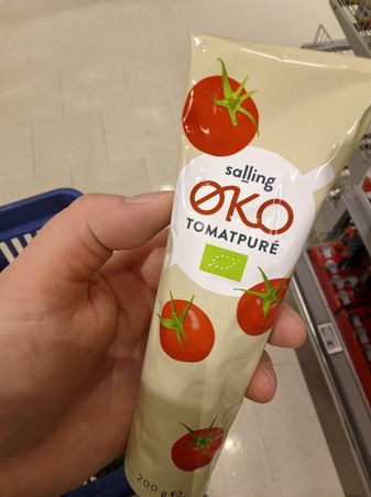 Salling Økologisk tomatpure