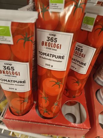 365 Økologisk tomatpure